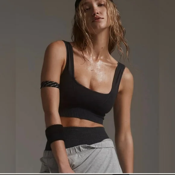 🌟 NWOT 🌟 Free People Good Karma Square Neck Bra - Picture 3 of 3